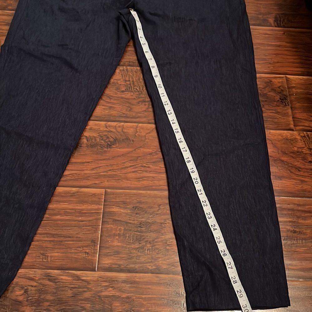 Pendleton Blue Linen Blend Pull-On Drawstring Pan… - image 8